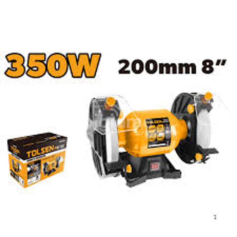 Dera 200mm bench grinder with twin wheels